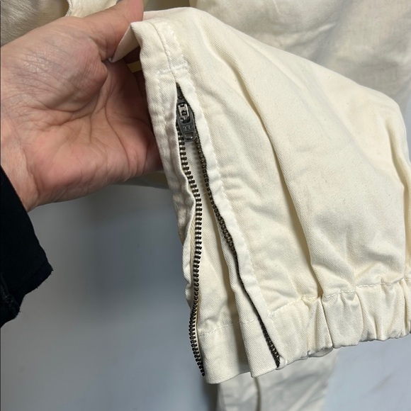 Nili Lotan cream military jogger pants - Picture 5 of 7